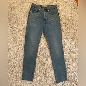 Everlane High Rise Skinny Light Wash Jean